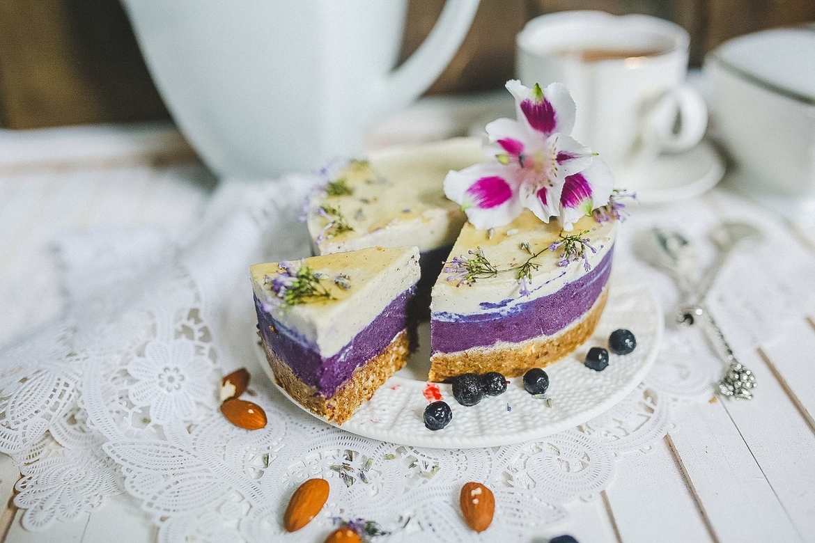 Rawcake «Черника-лаванда»