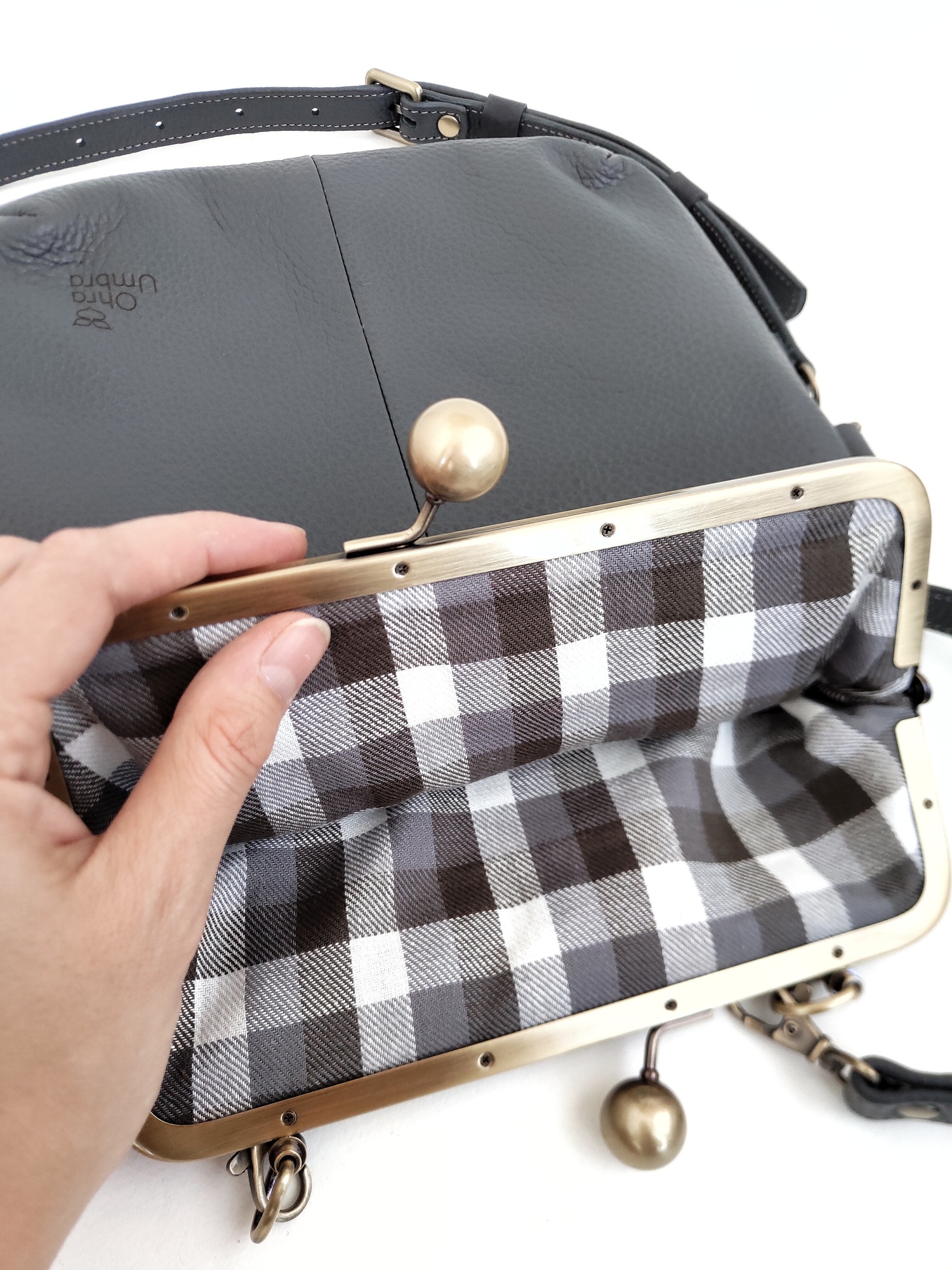 Сумка ДИЖОН графитный + грифельный