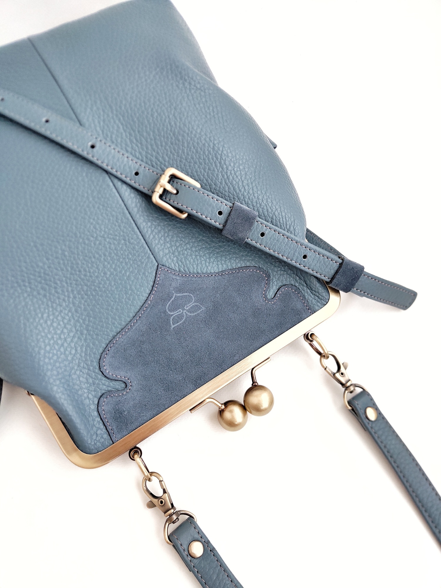 Сумка ДИЖОН пыльно-голубой