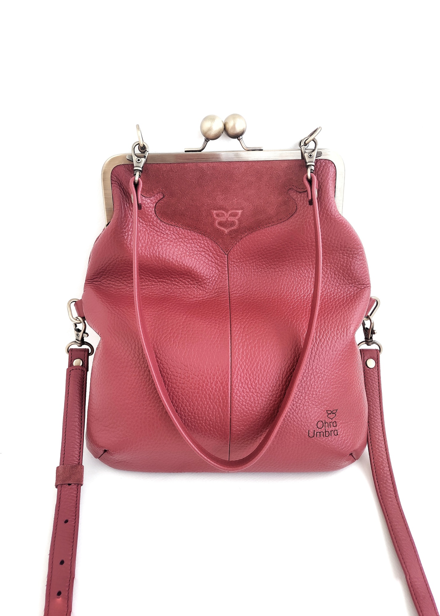 Сумка ДИЖОН брусничный