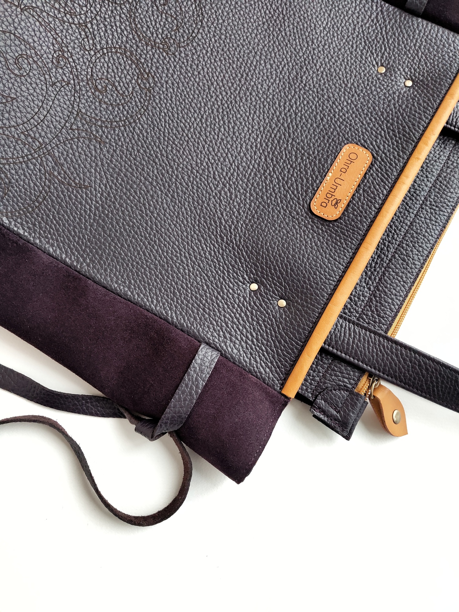 Сумка ВЕРОНА баклажан + хурма