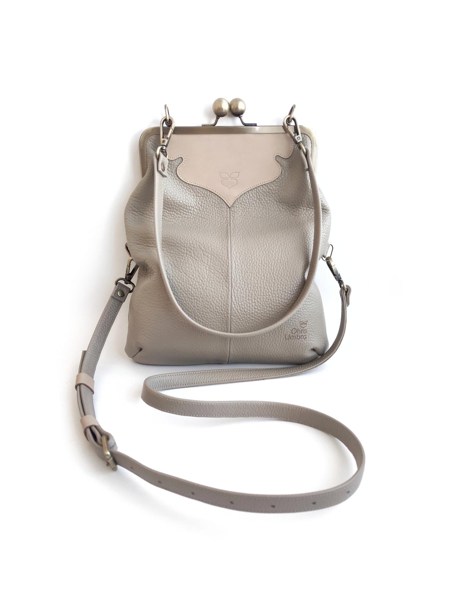 Сумка ДИЖОН лён + тесто