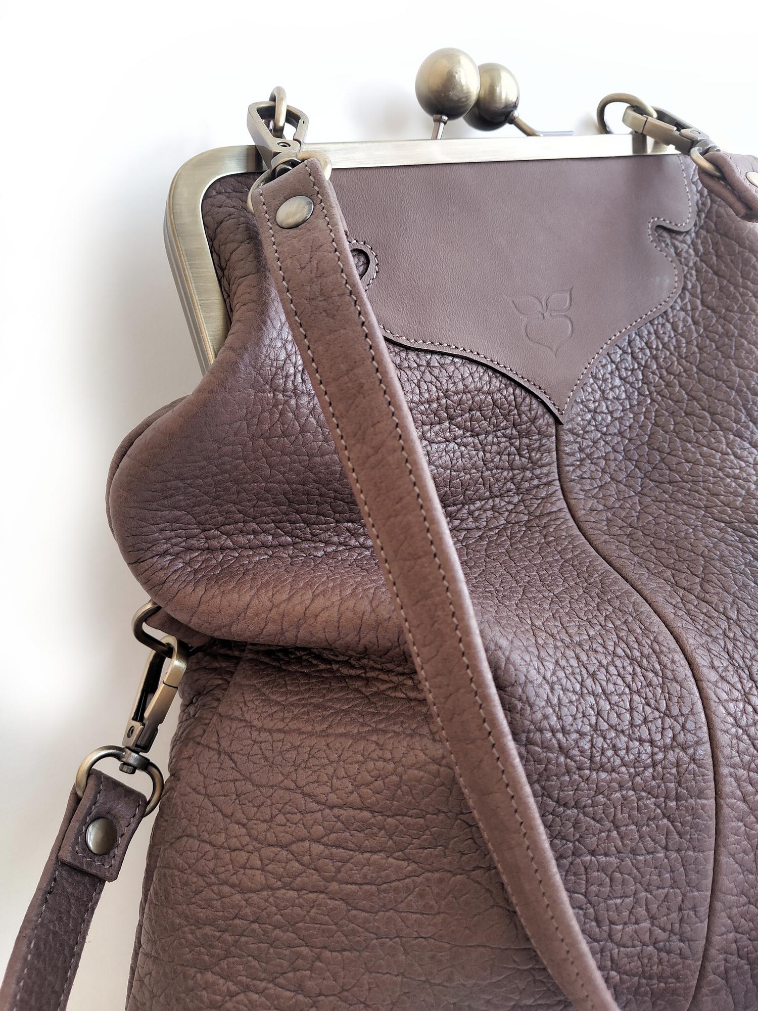 Сумка ДИЖОН каштан