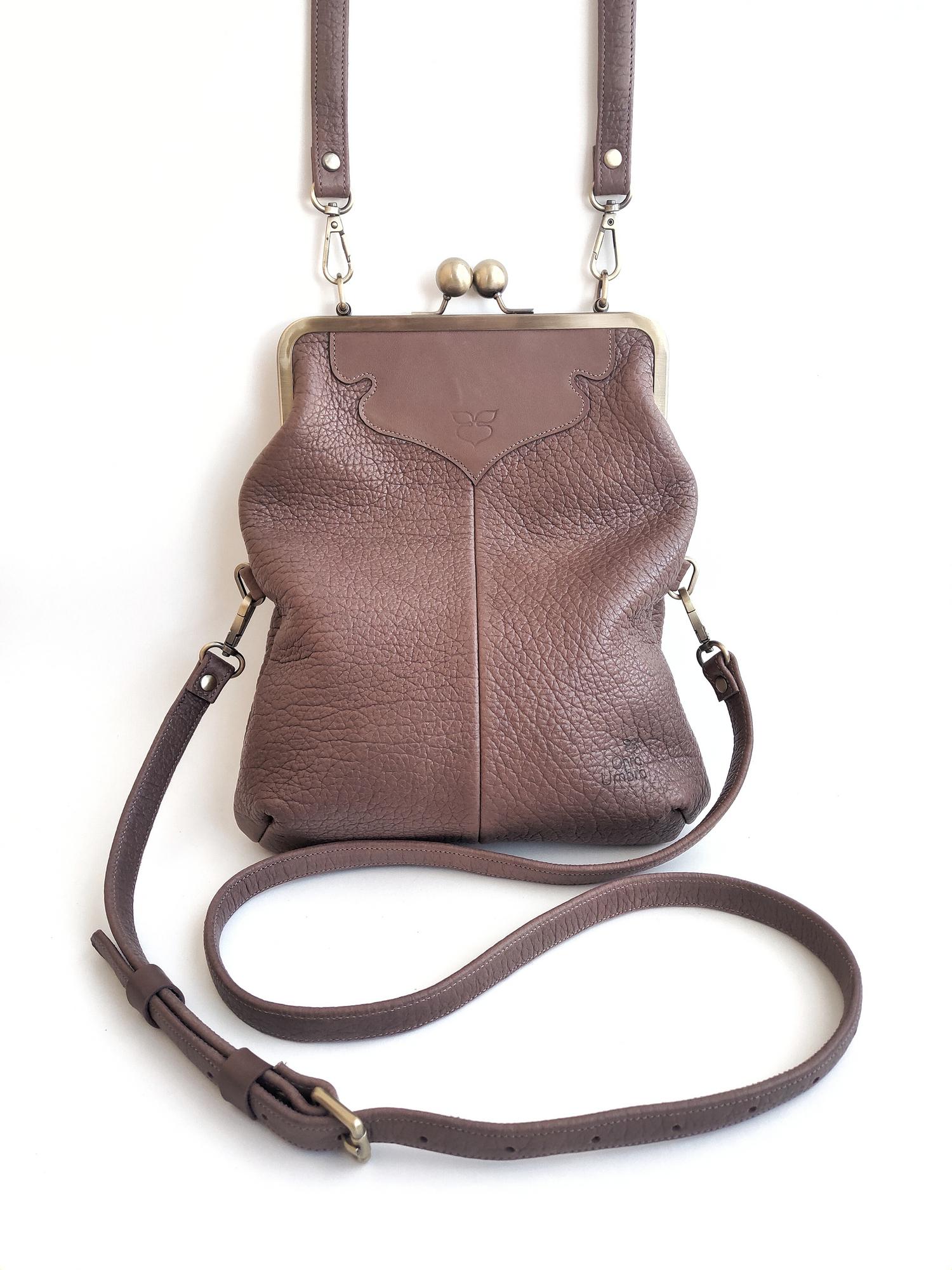 Сумка ДИЖОН каштан