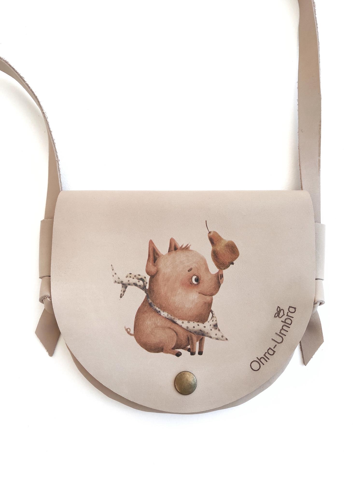 Детская сумка ГРУШЕВЫЙ ПОРОСЁНОК