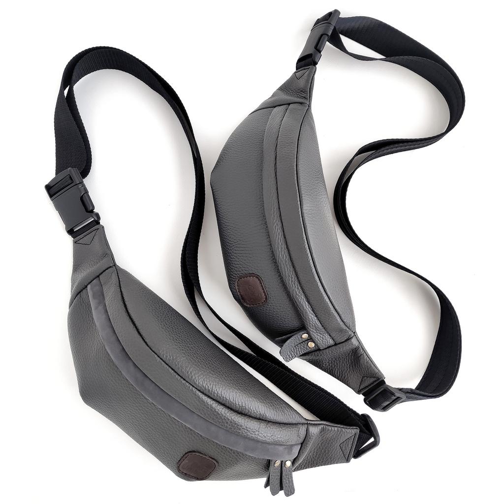 Сумка ЛИССАБОН уголь + грифель (без подкладки)