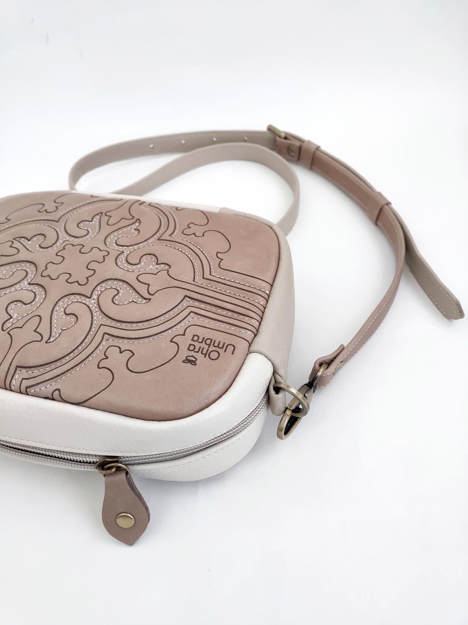 Сумка СЕВИЛЬЯ тофу + персиковая косточка + молочный