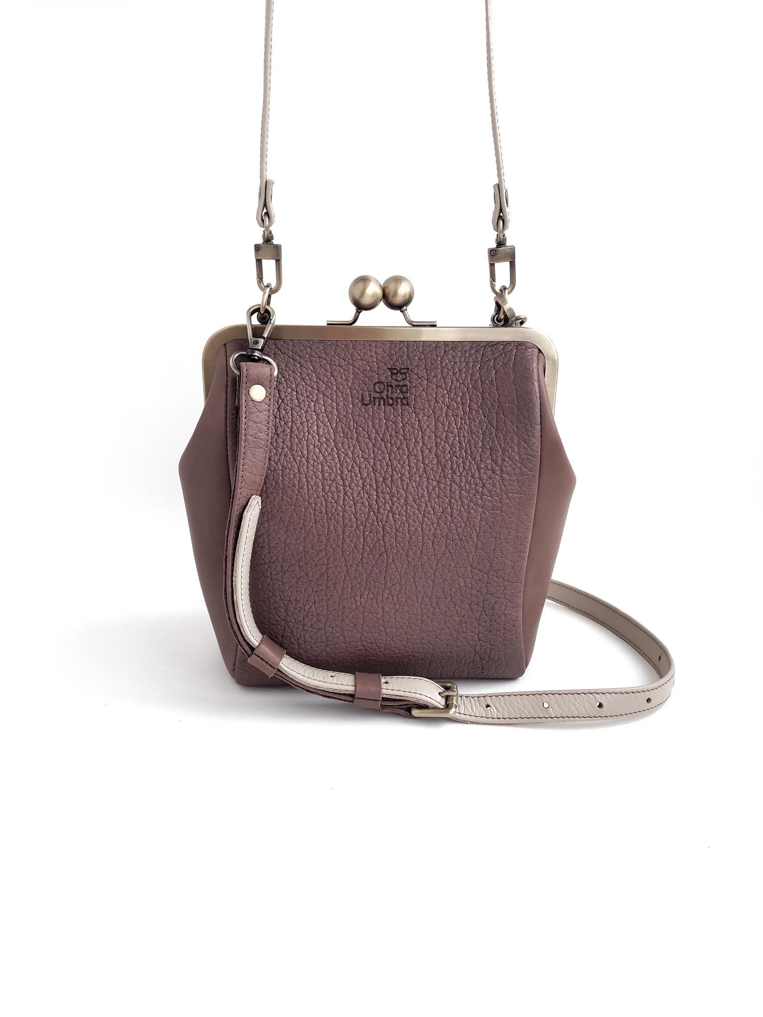 Сумка РОШЕ каштан + тофу