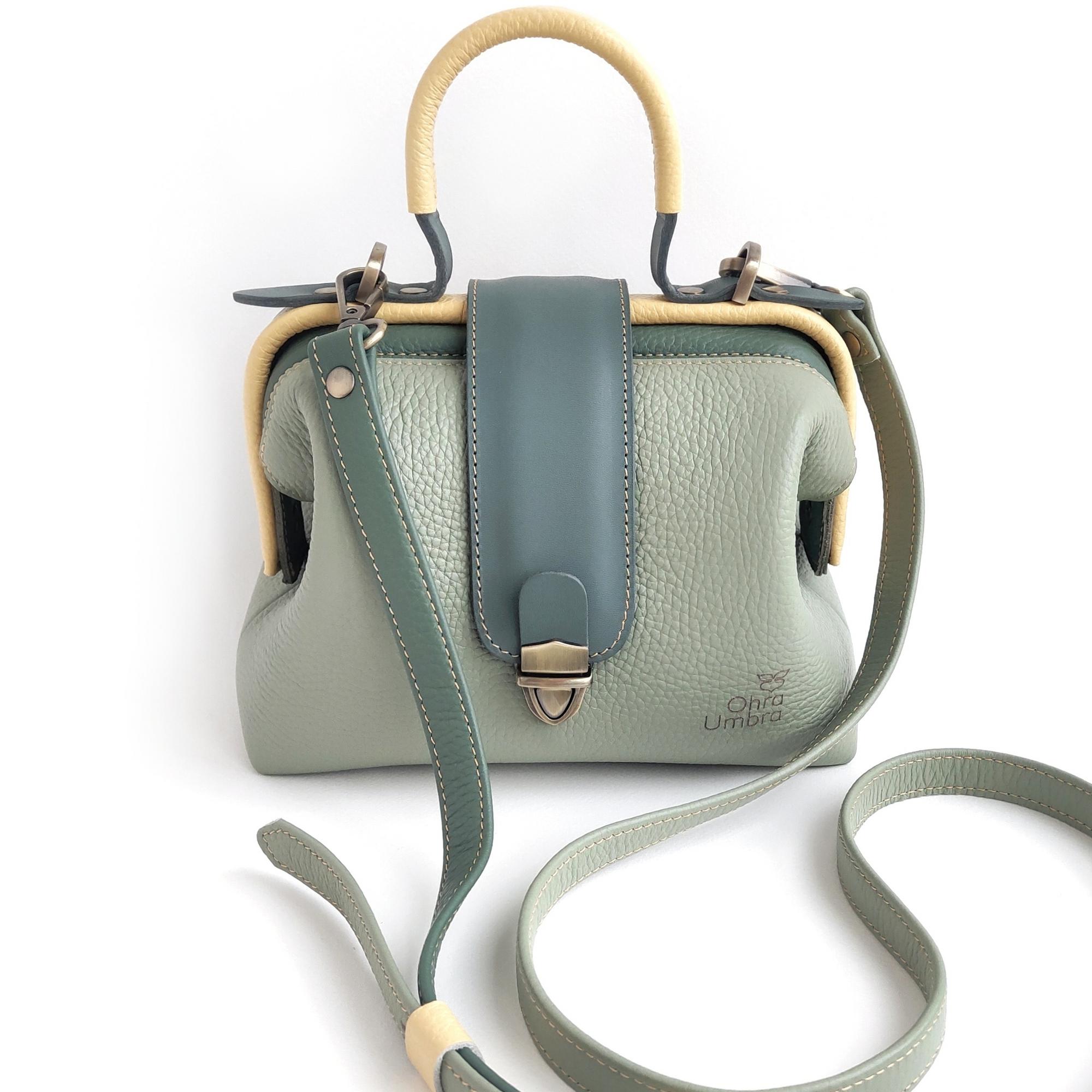 Саквояж ЛИМОЖ фисташка + банан + полынь + нефрит