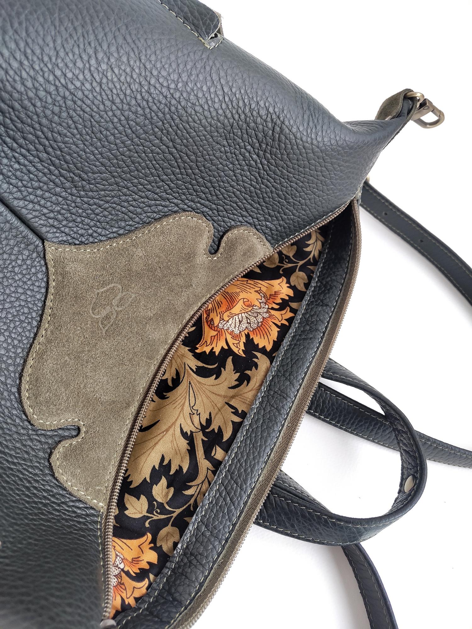 Рюкзак ТУЛОН дремучий лес + зеленый мох