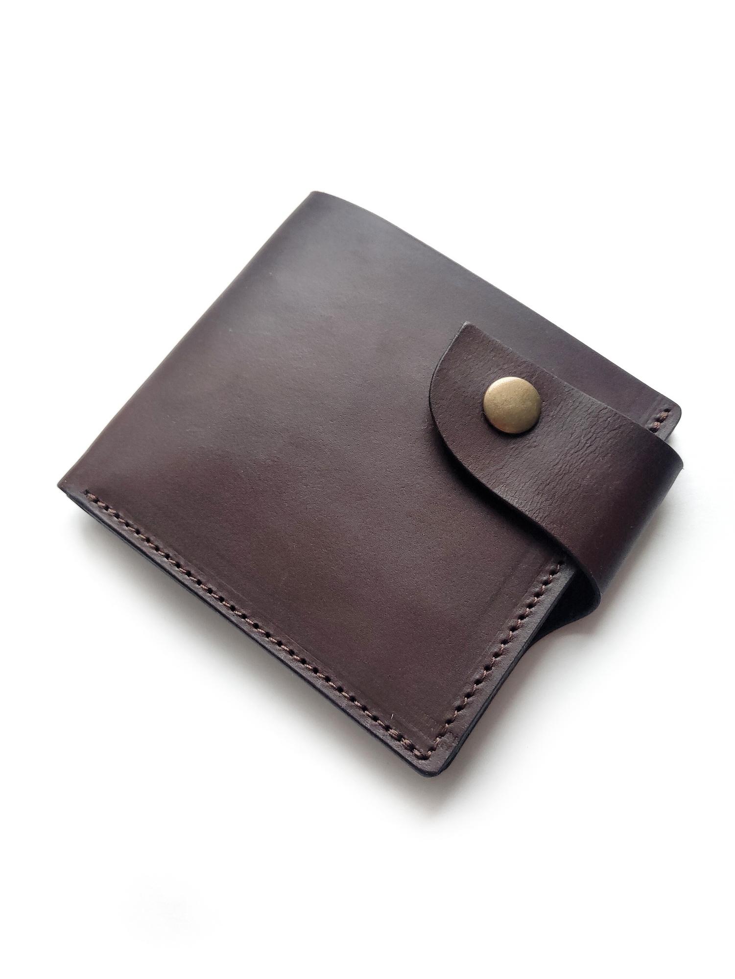 Портмоне ТЕХАС С РЫБКАМИ тёмный шоколад