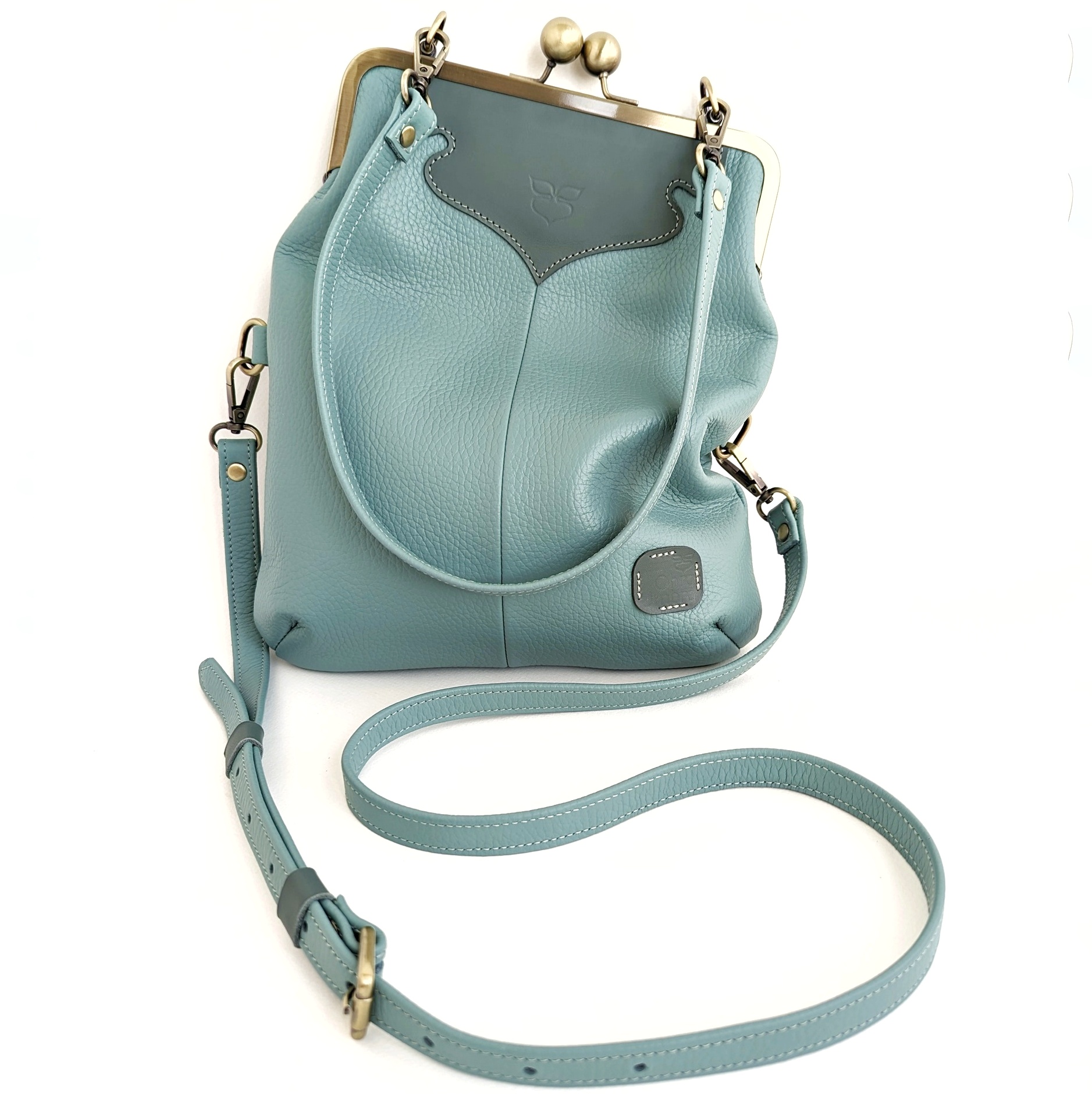 Сумка ДИЖОН пыльная мята + полынь