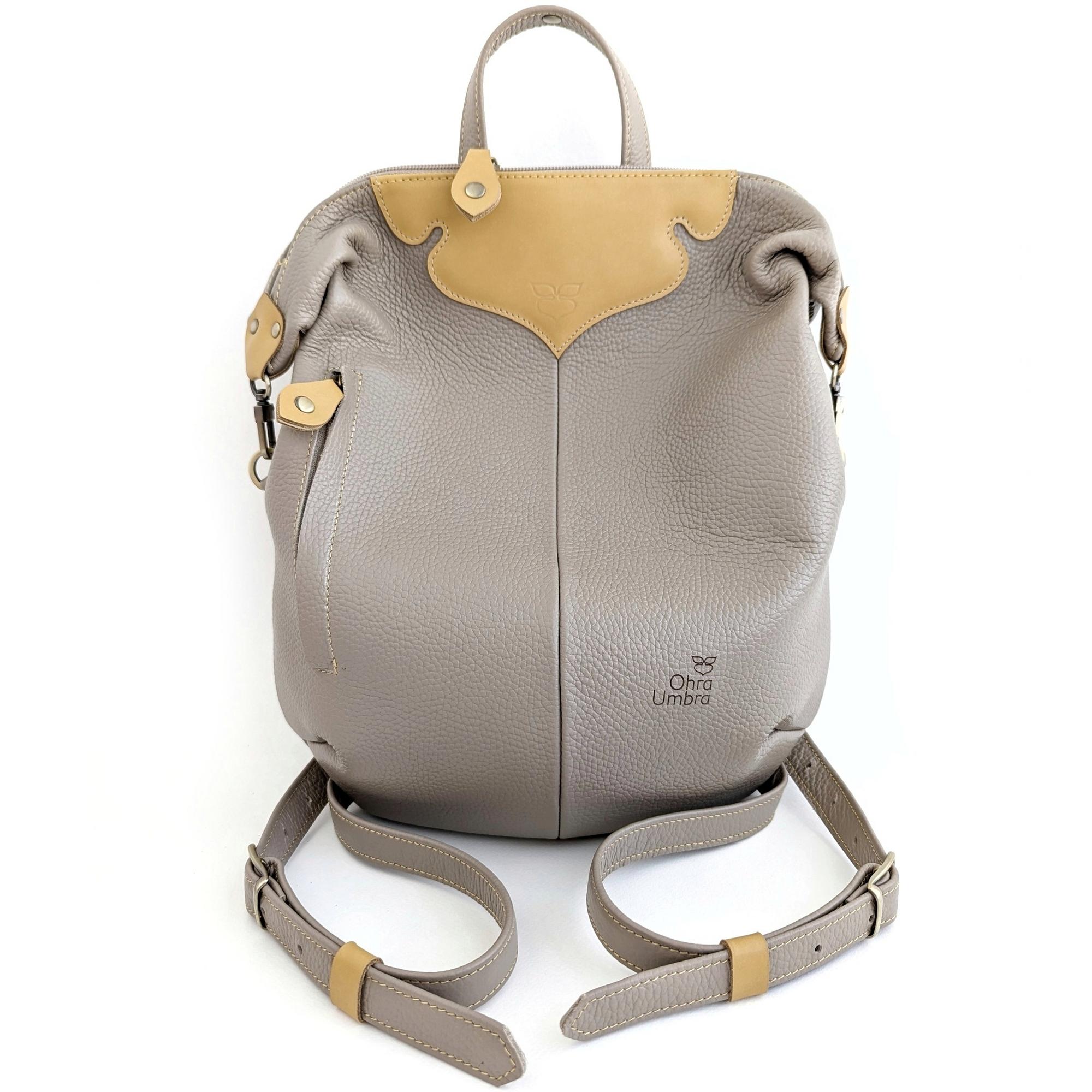 Рюкзак ТУЛОН лён + горчица