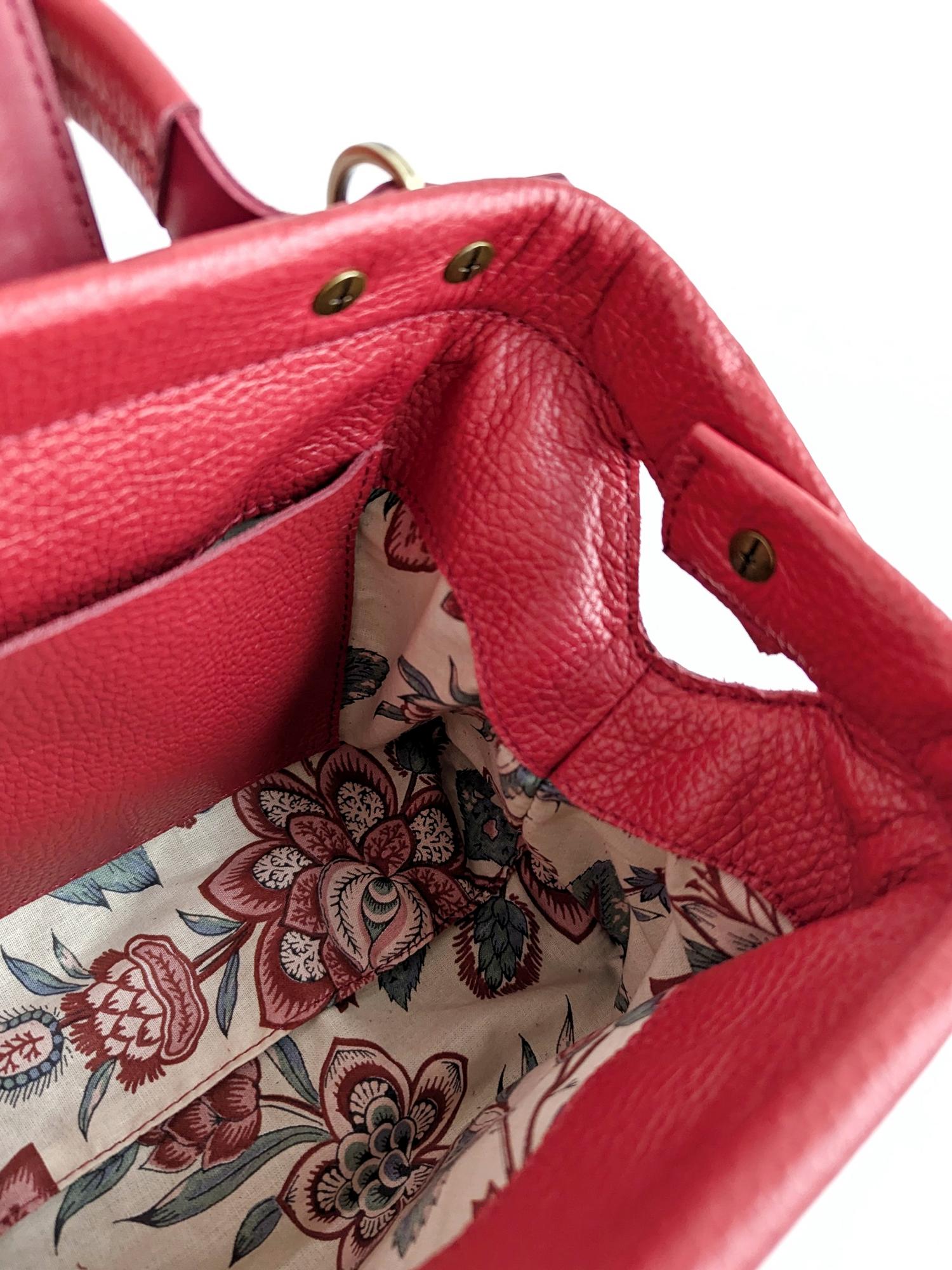 Саквояж ЛИМОЖ томат + брусника