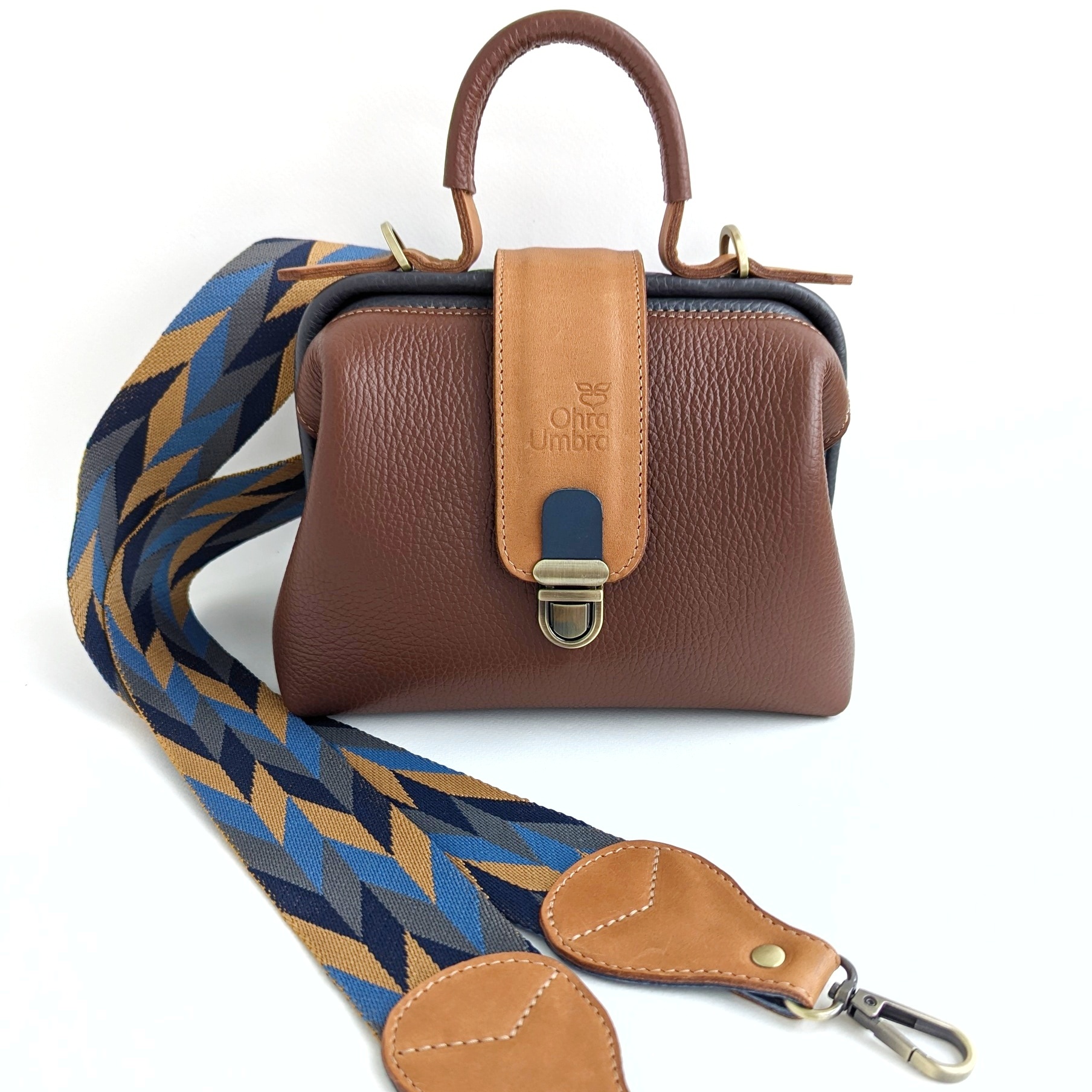 Саквояж ЛИМОЖ лесной орех + графит + карамель + черника