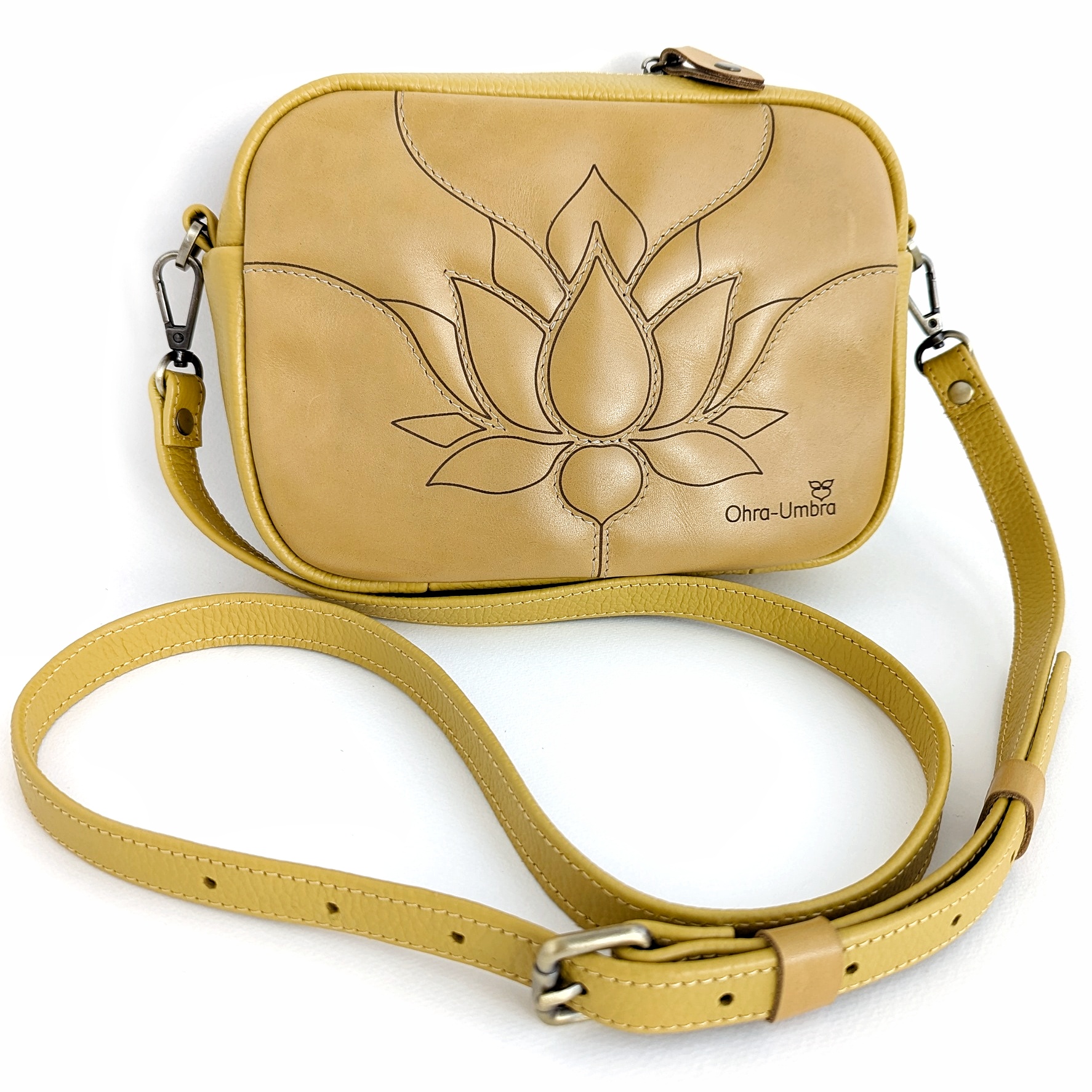 Сумка СИНГАПУР светлая горчица