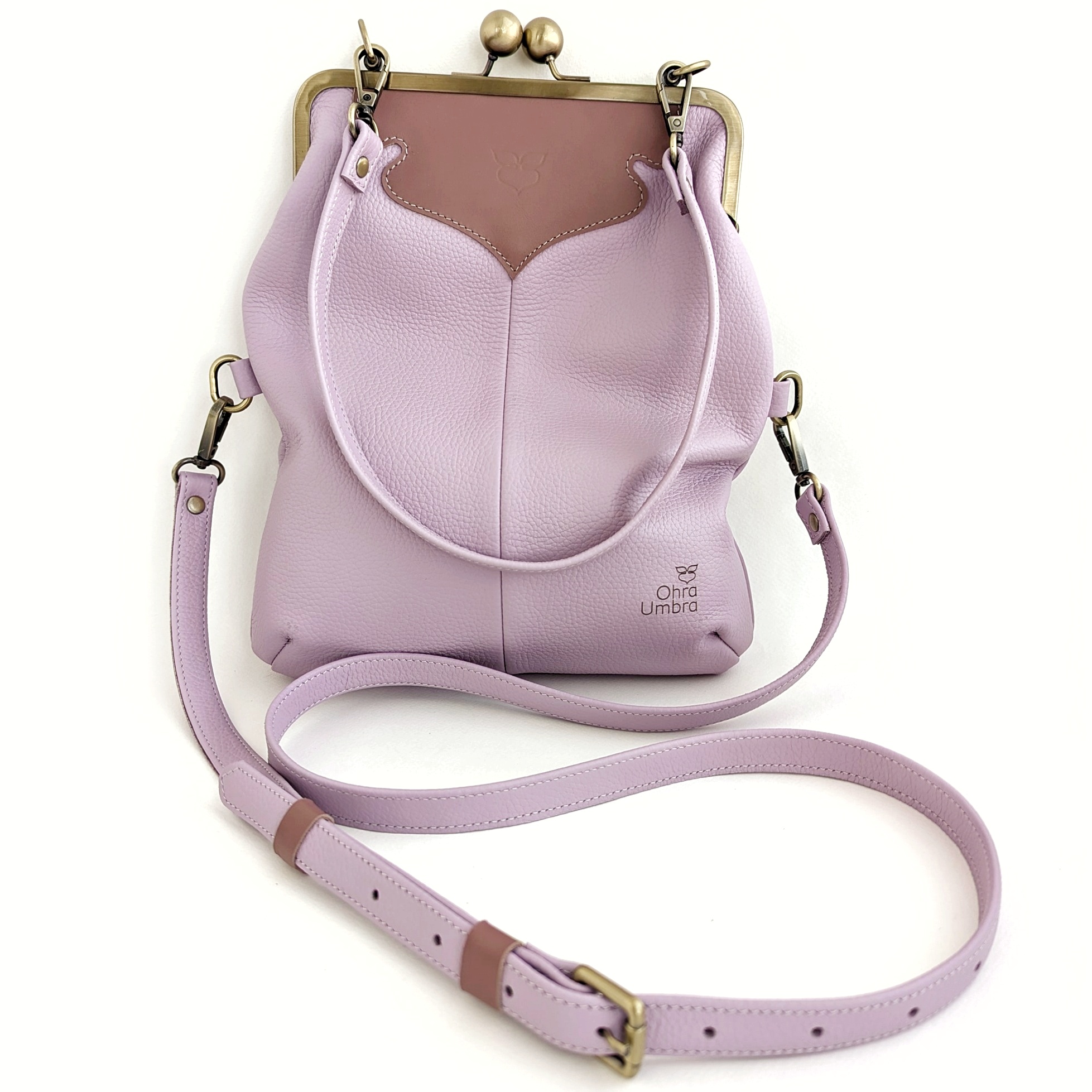 Сумка ДИЖОН лаванда + пыльная роза