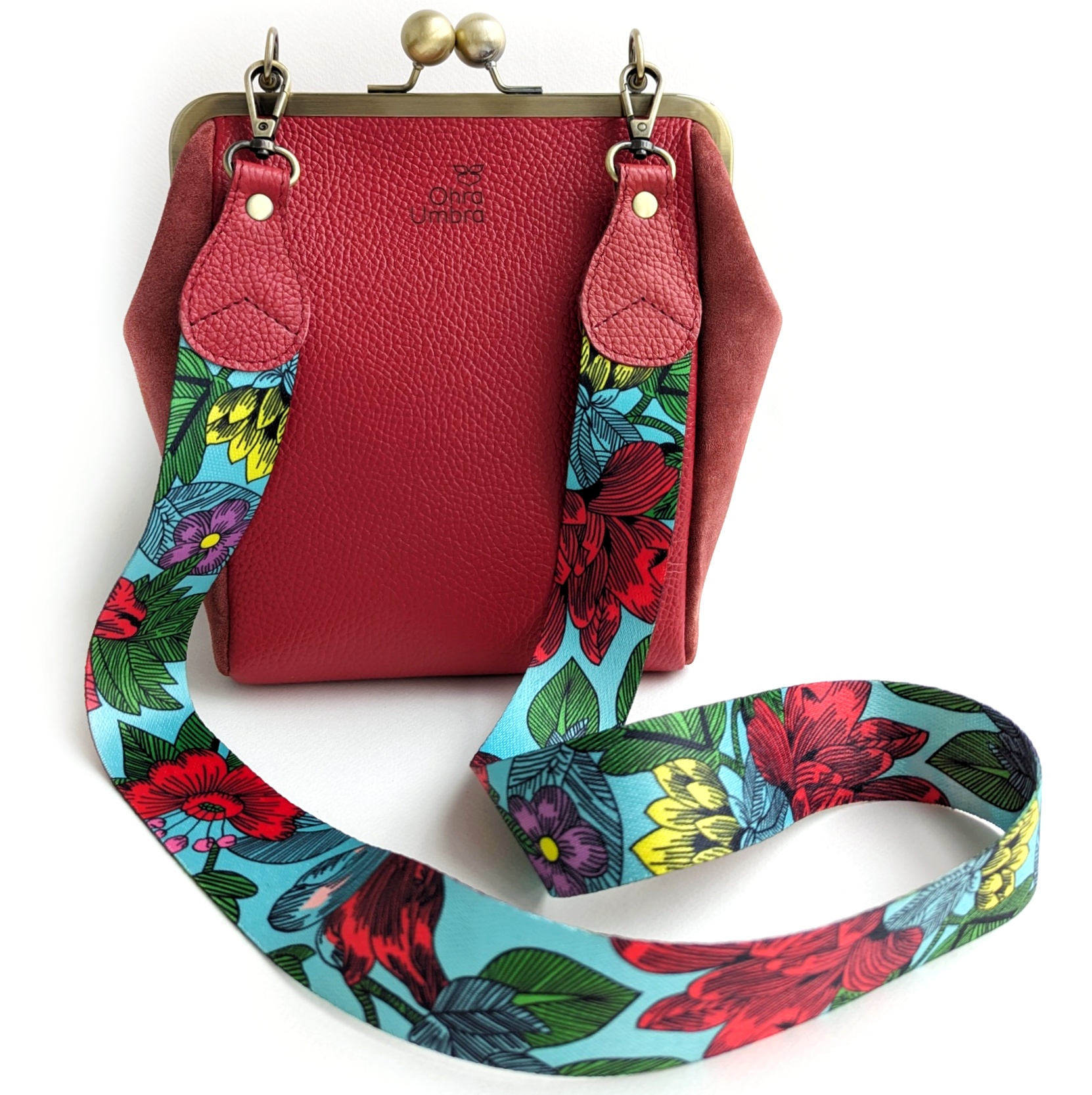 Сумка РОШЕ томат + брусника