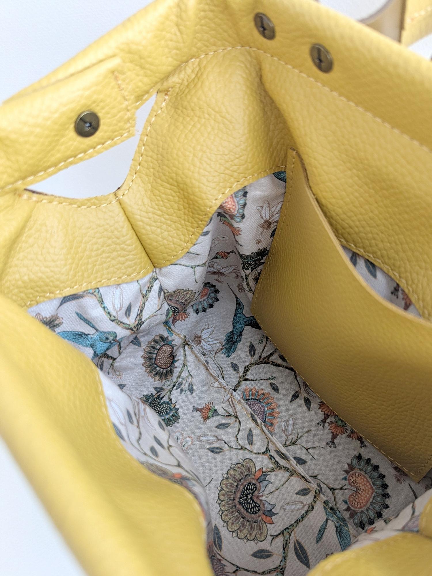 Саквояж ЛИМОЖ горчица + жёлудь