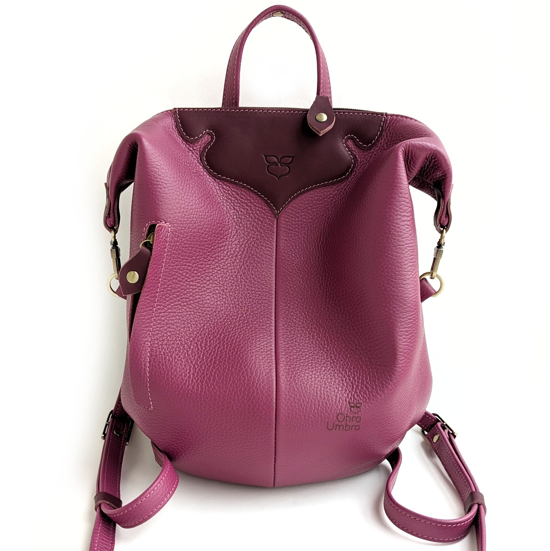 Рюкзак ТУЛОН малина + вишня