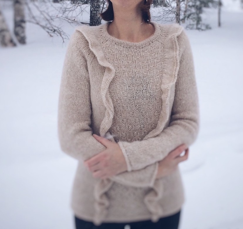 Женский свитер "Butterfly"