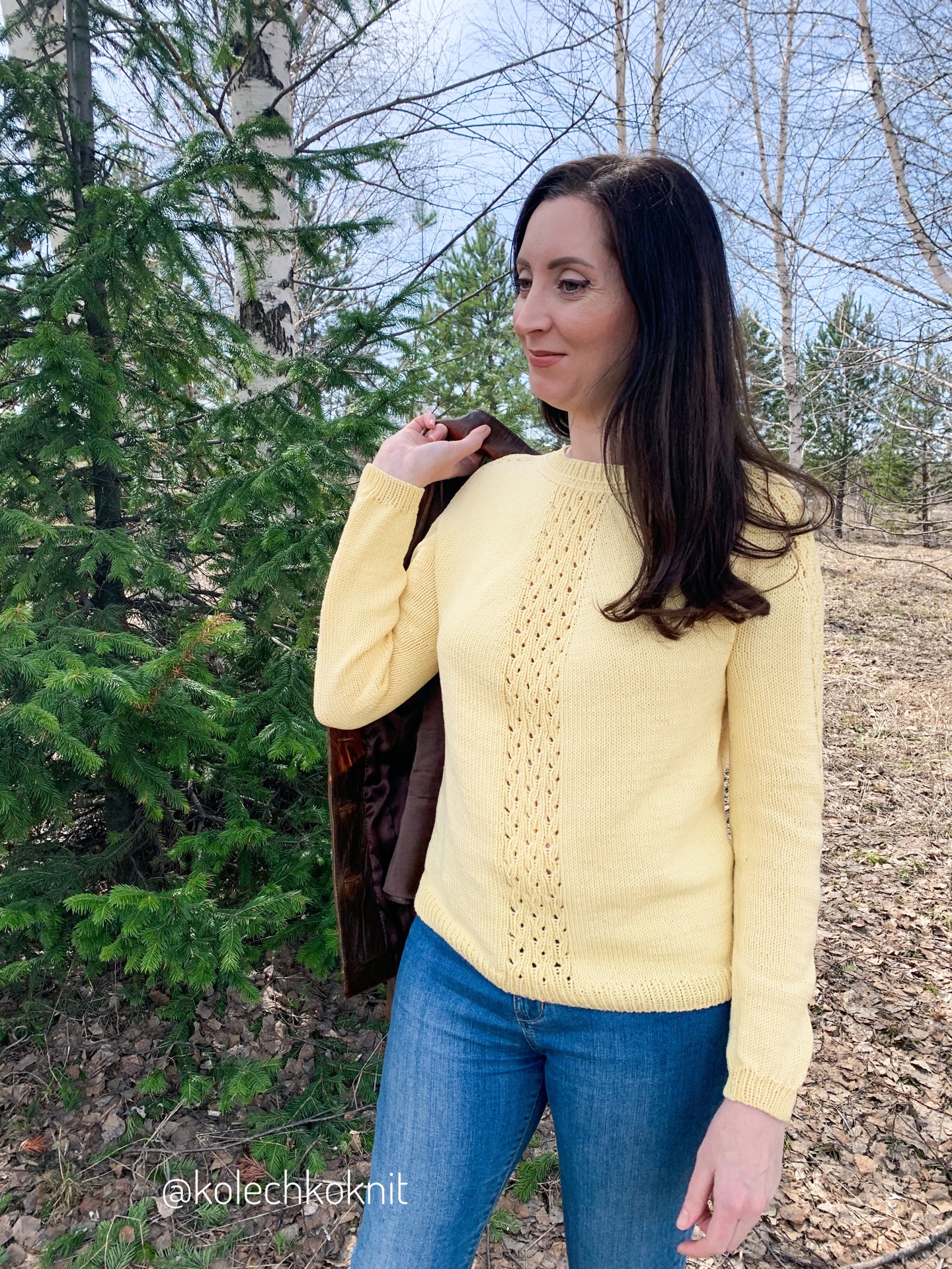 Женский свитер «Снежный»