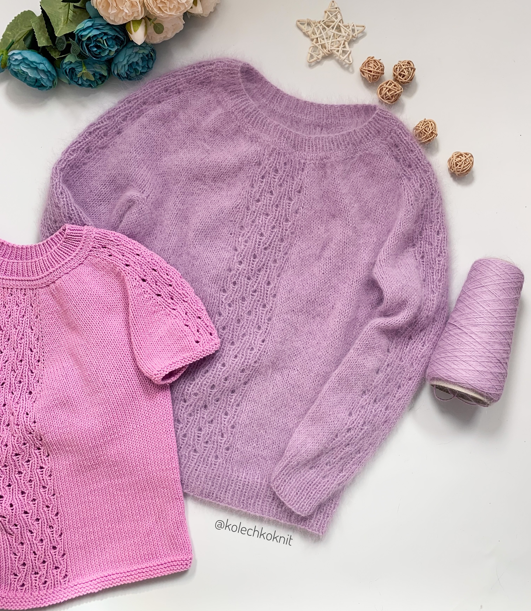 Детский свитер «Снежный»