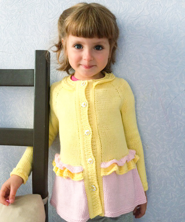 Детский кардиган «Зефирка»