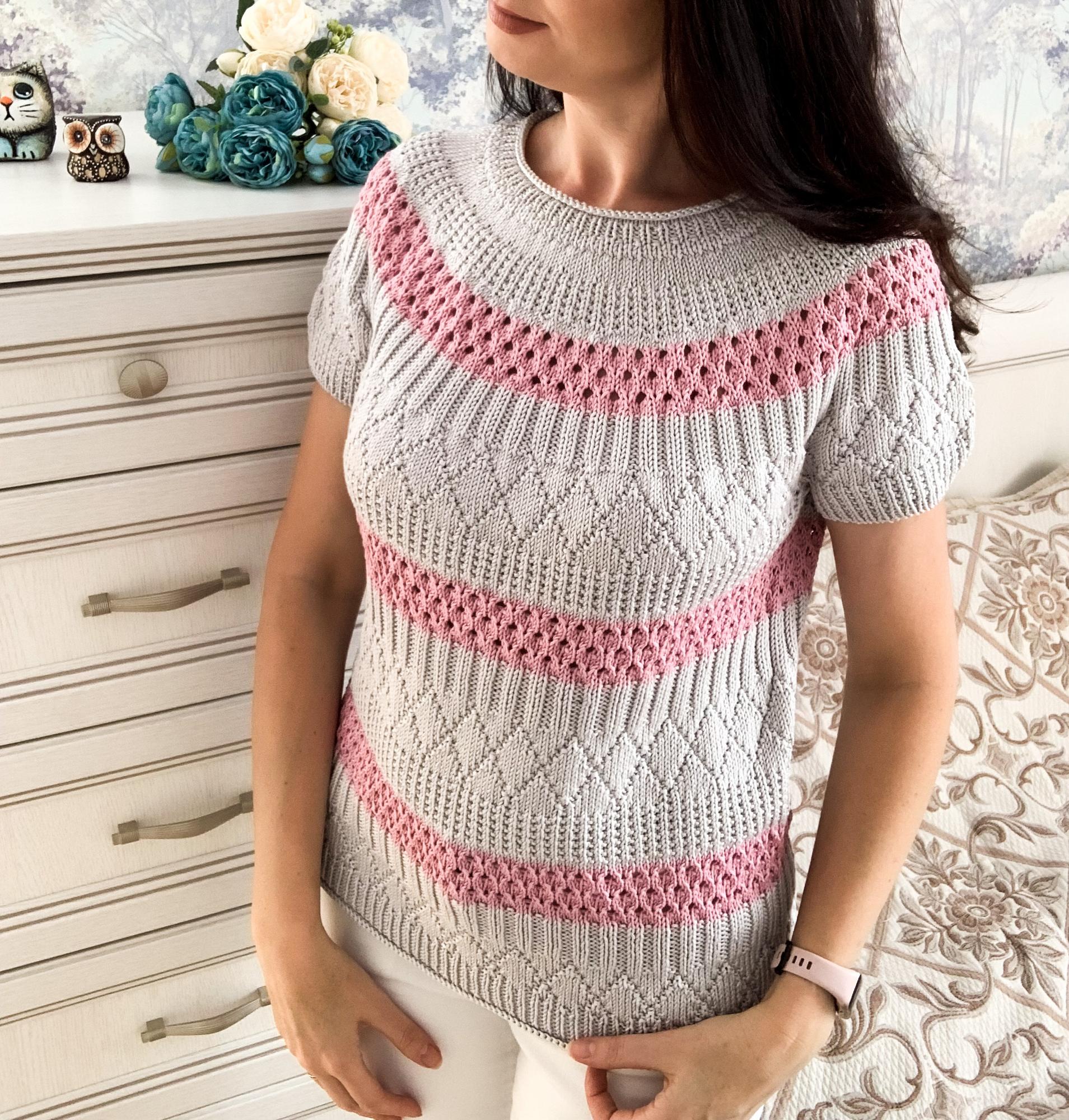 Женская кофточка Мозаика