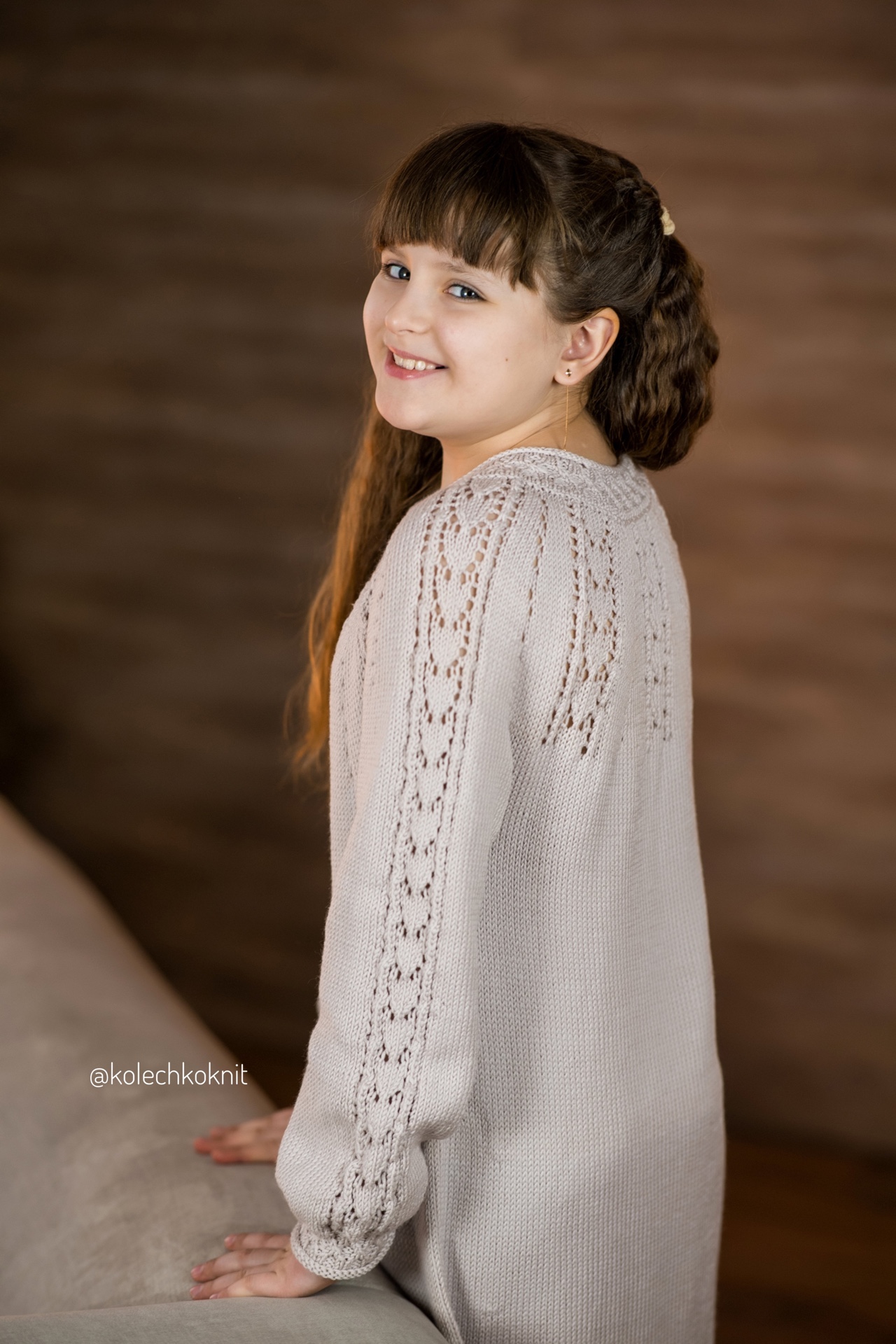 Детское платье Тюльпаны