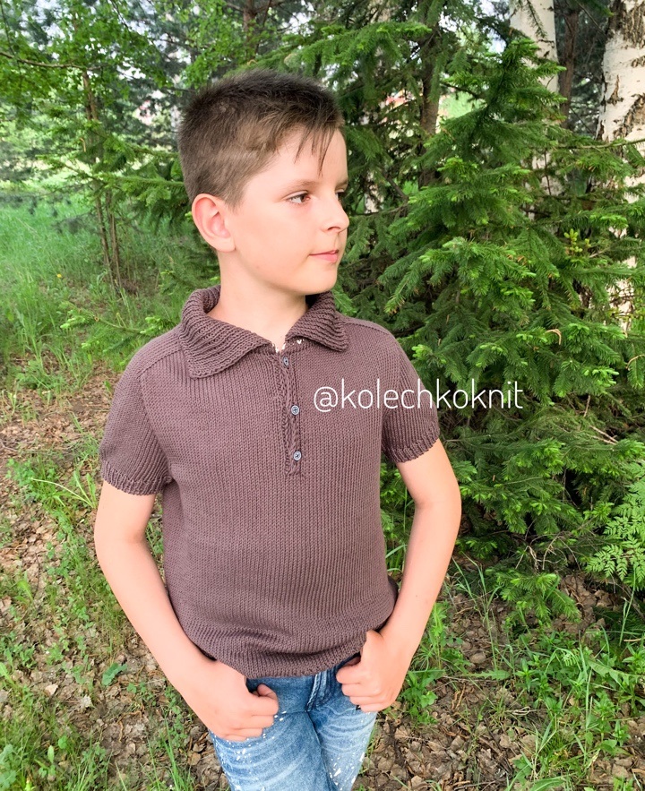 Детская футболка "Поло"