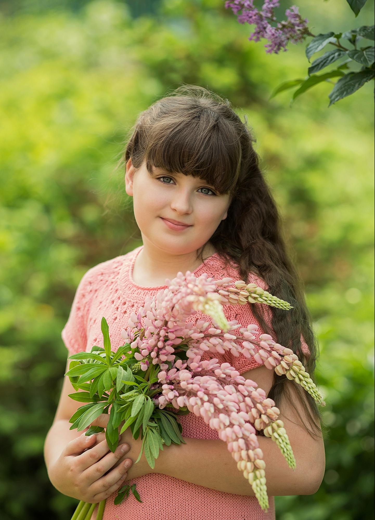 Детское платье Березка