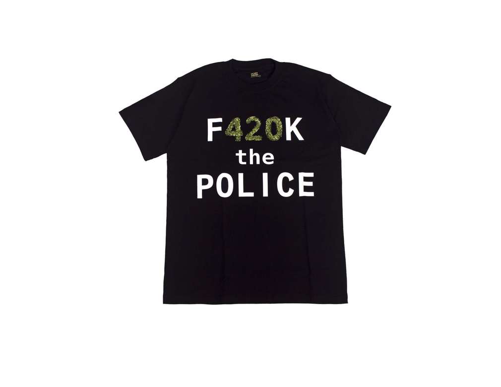 t-shirts F420K the POLICE