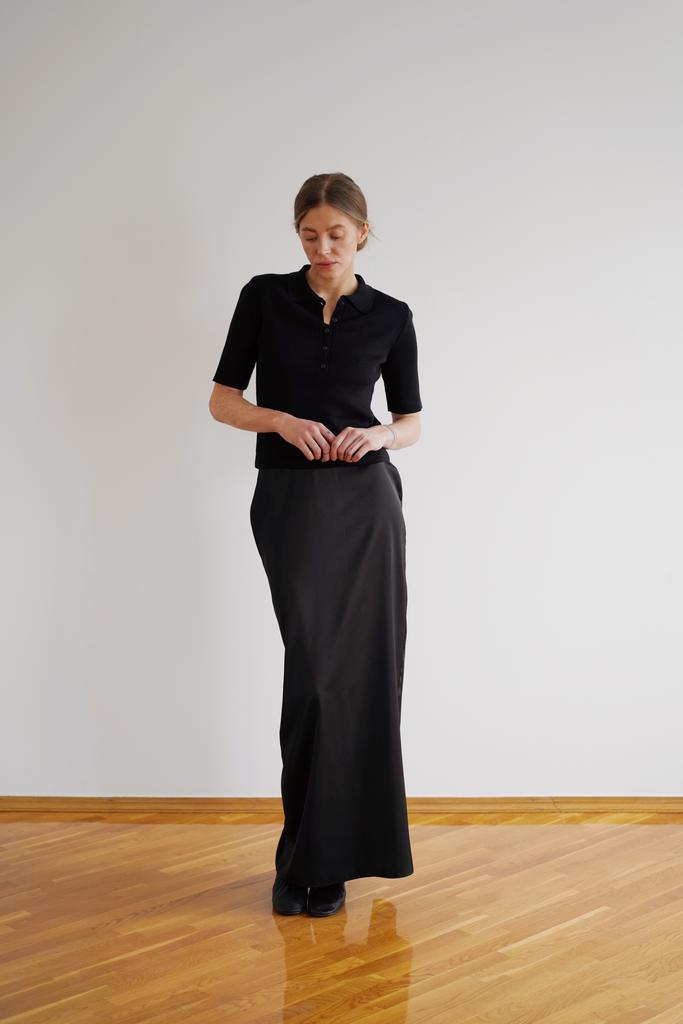 ЮБКА ИЗ САТИНА