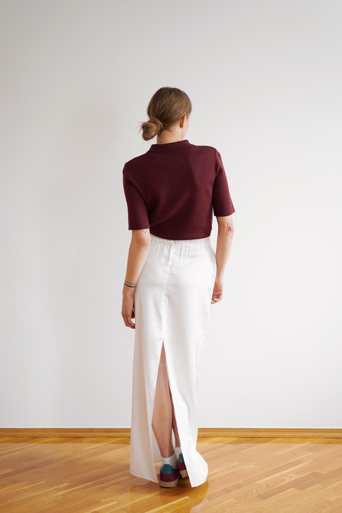 ЮБКА ИЗ САТИНА