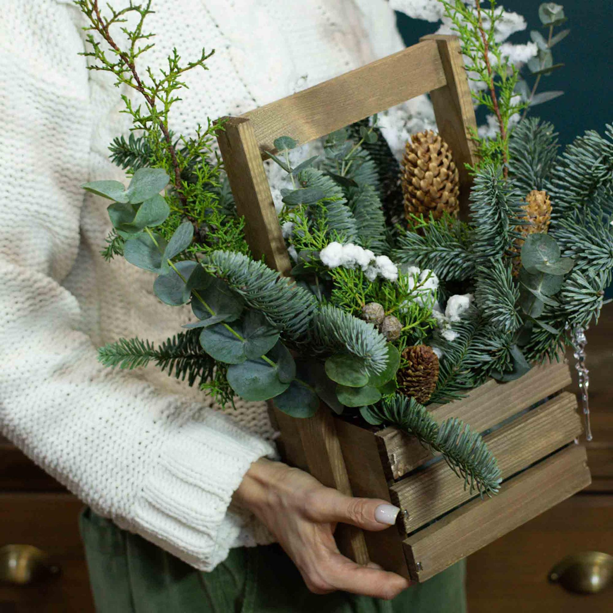 Лес под снегом