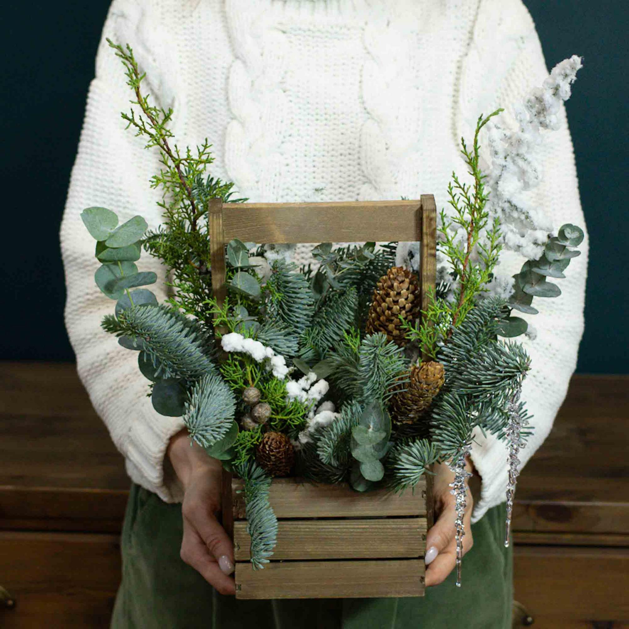 Лес под снегом