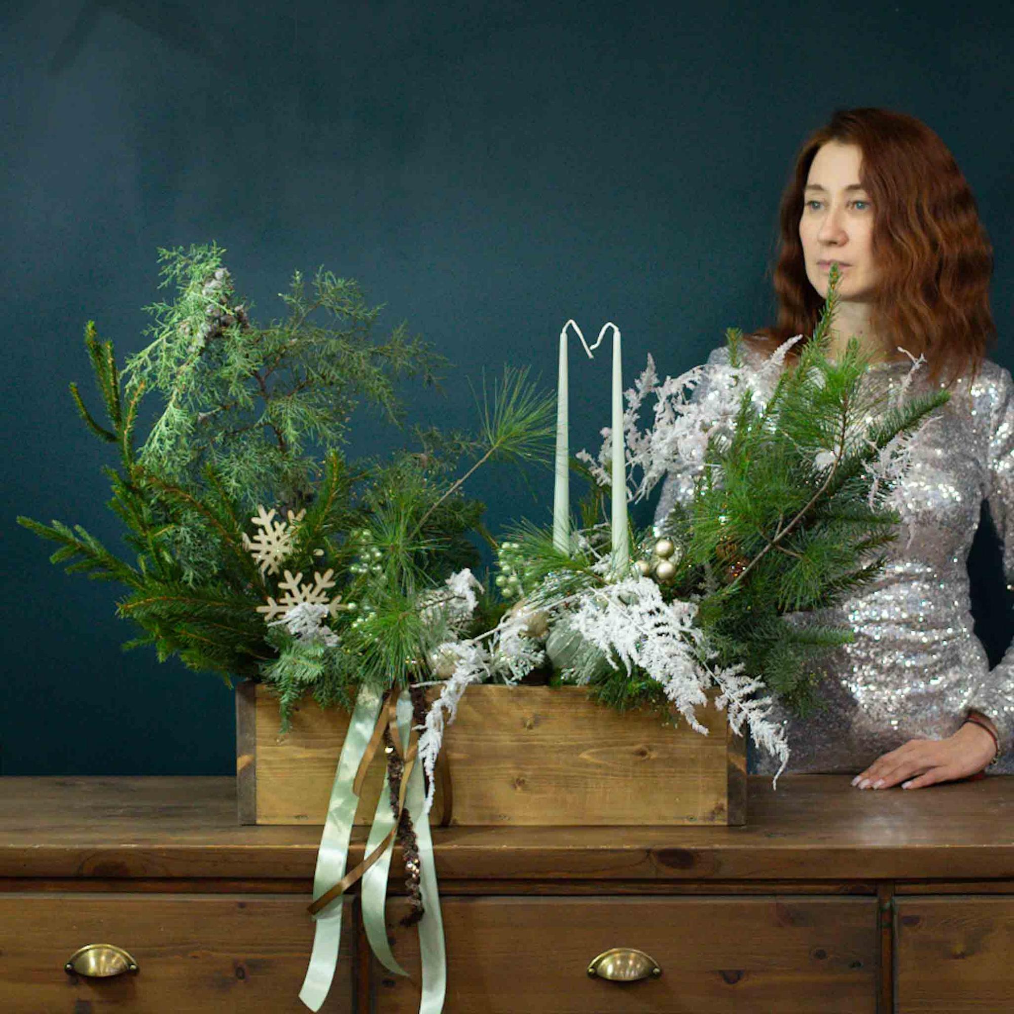 Зима в доме