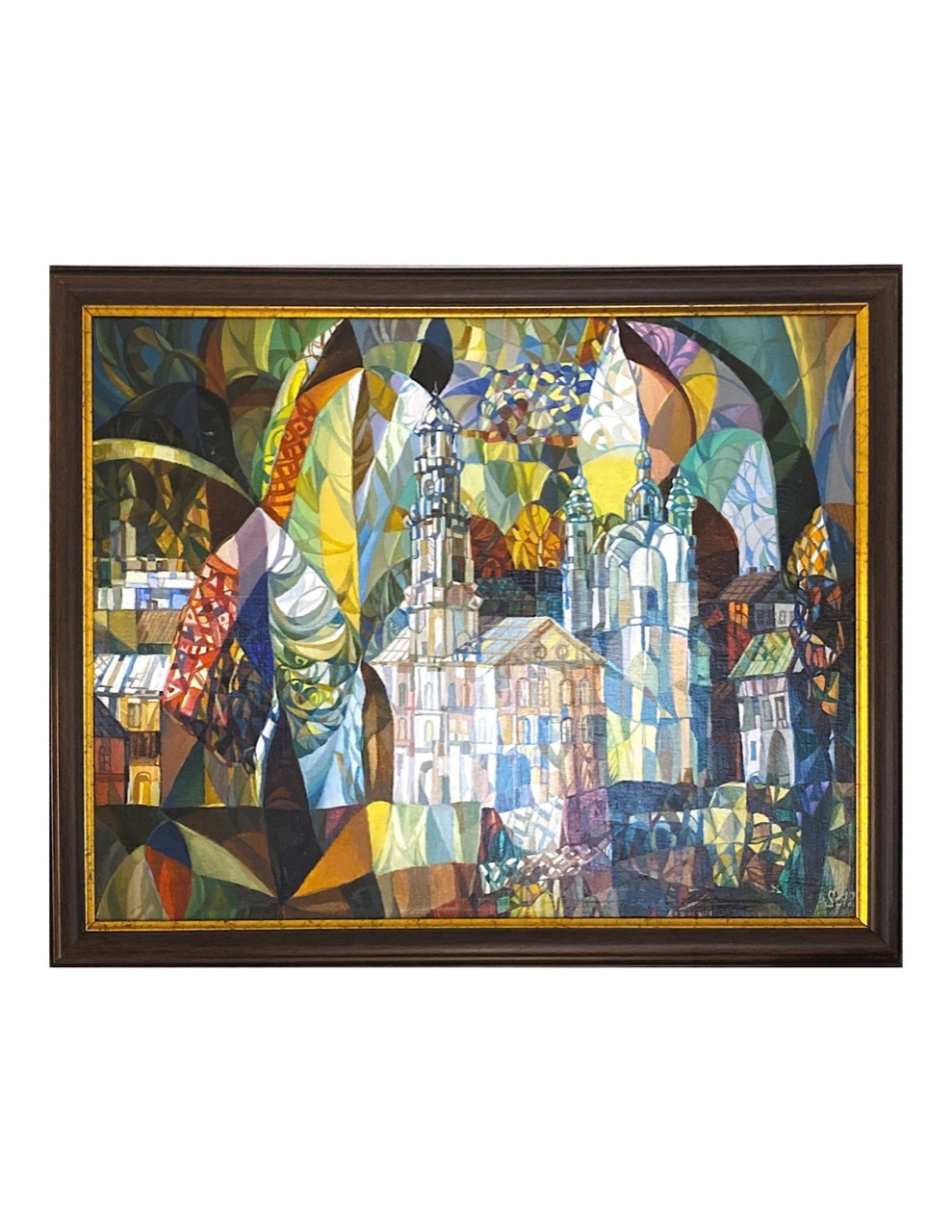 Картина "Праздничный пейзаж"