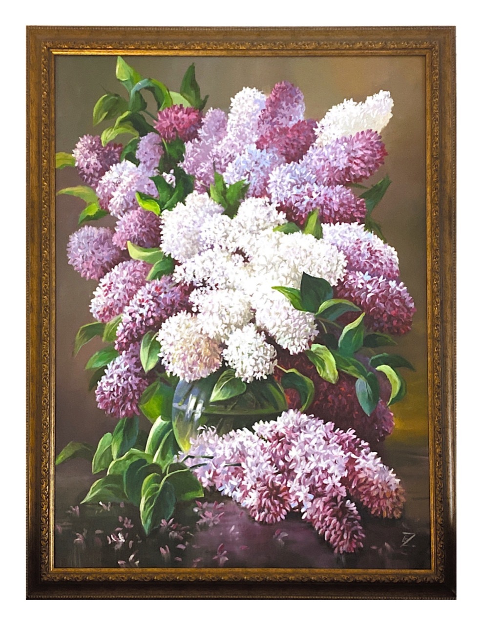 Картина "Букет сирени"