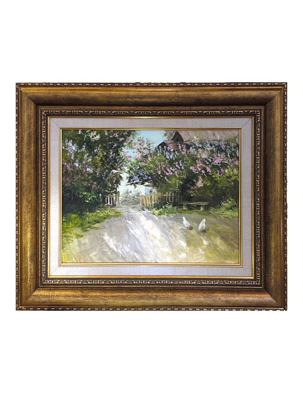 Картина "За околицей"