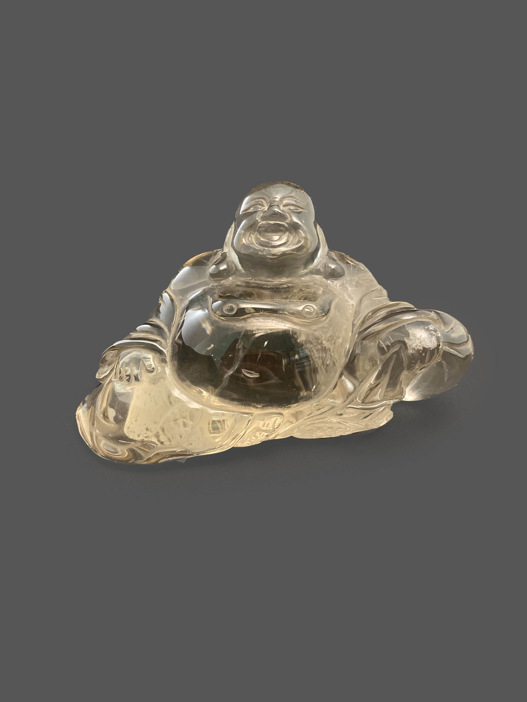 Скульптура "Хоттей", дымчатый кварц