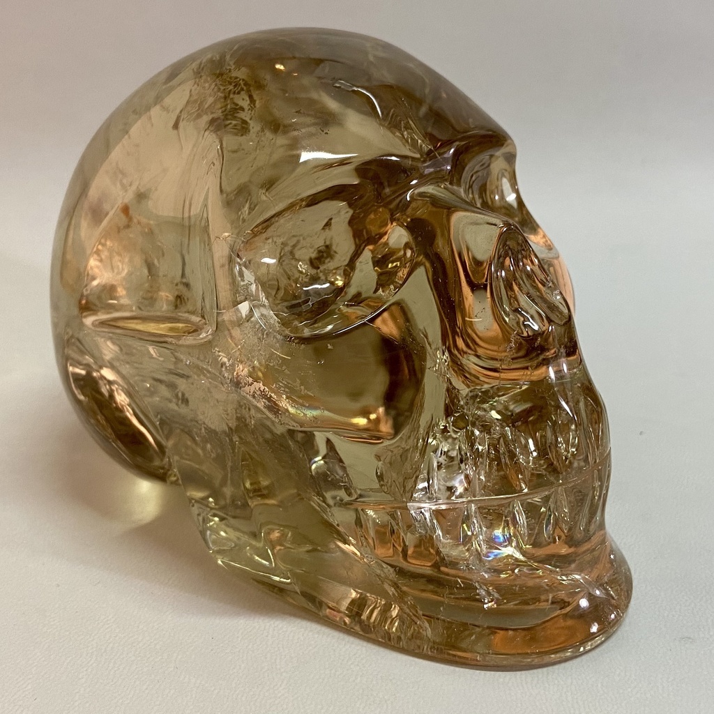 "Череп" (цитрин)