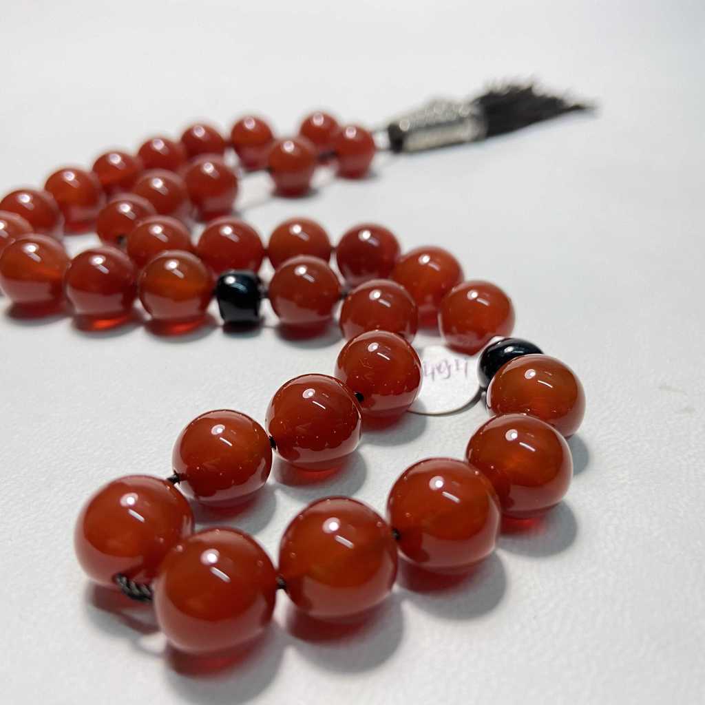 Чётки (сердолик)