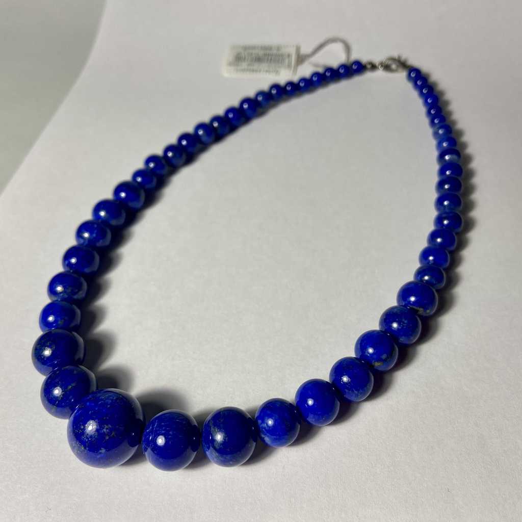 Бусы (лазурит) 0.4-0.8-1.2 мм