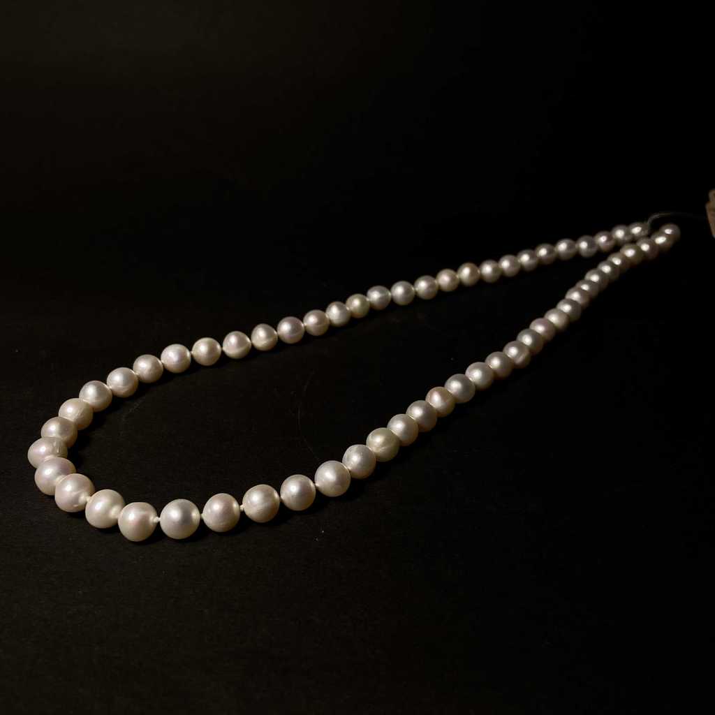 Бусы (жемчуг белый крупный)