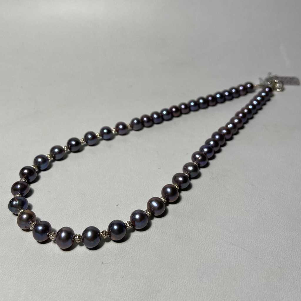 Бусы (жемчуг черный)