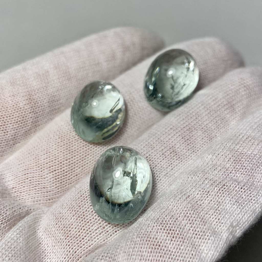 Кабошоны (аквамарин)