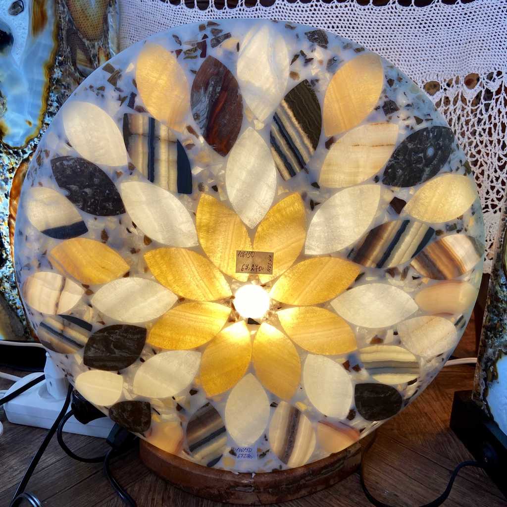 Светильник "Мозаика" малый (арагонит), Мексика