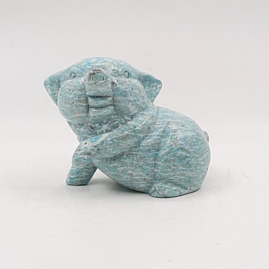 "Поросёнок" (амазонит)